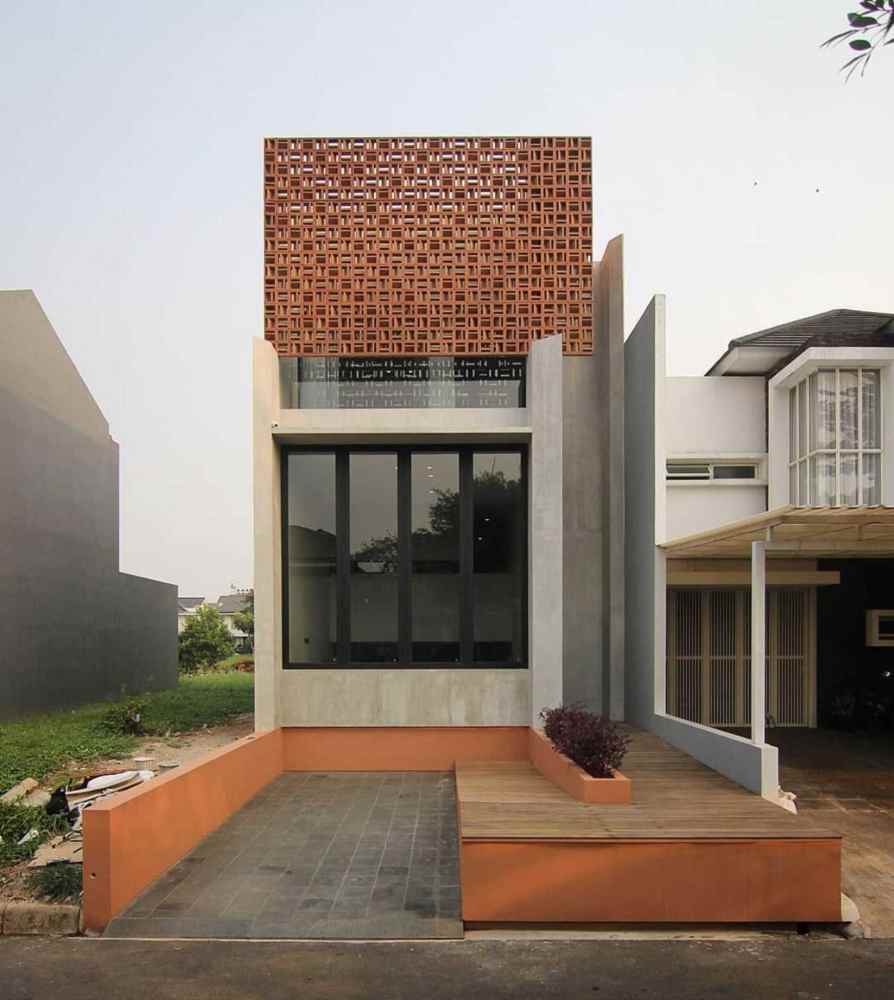 rumah minimalis terakota