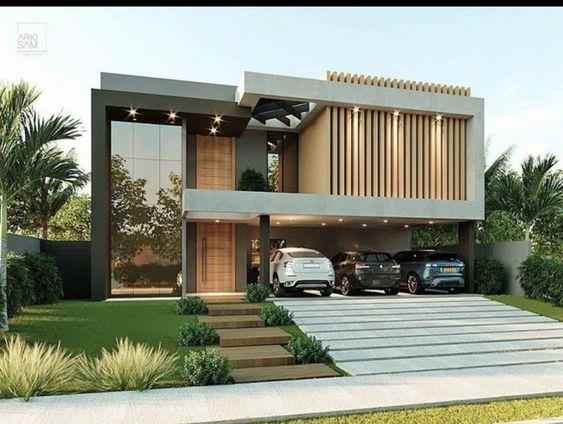rumah minimalis modern 2 lantai