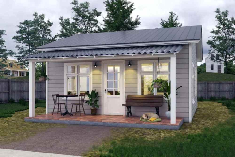 Desain Rumah Klasik yang Sederhana Bergaya Amerika