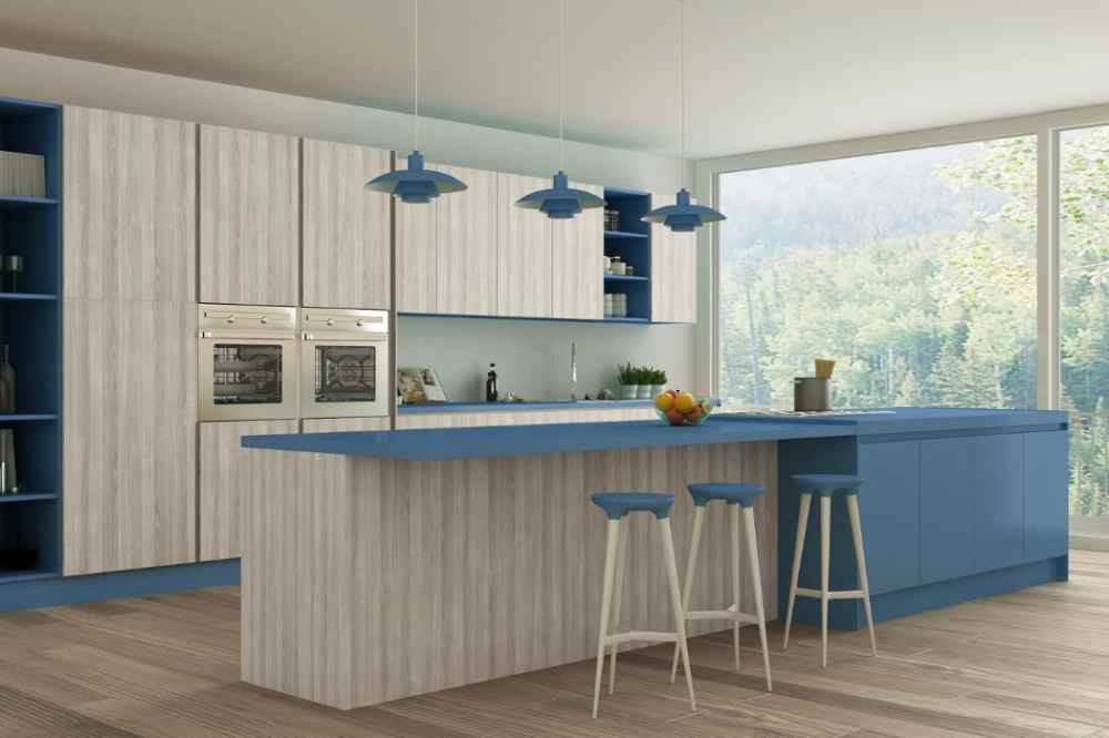 konsep interior rumah dengan mini bar