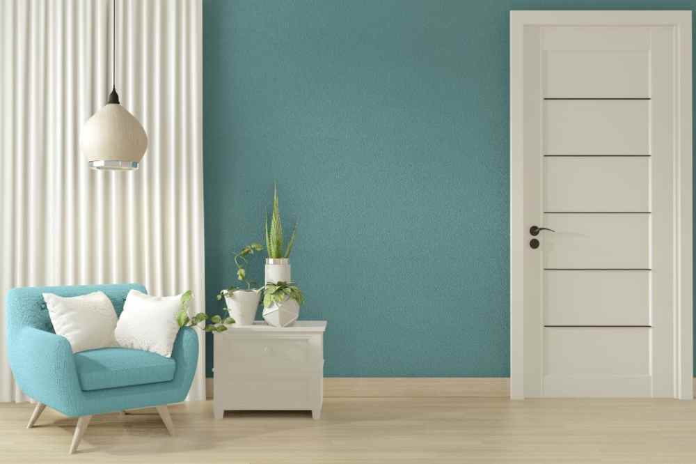 perpaduan warna pada interior rumah