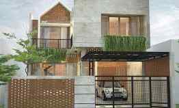 eksterior rumah industrial konsep bangunan unik dan menarik