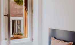 ide cat kamar tidur aesthetic