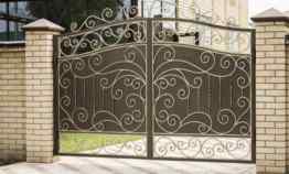 model pagar besi unik