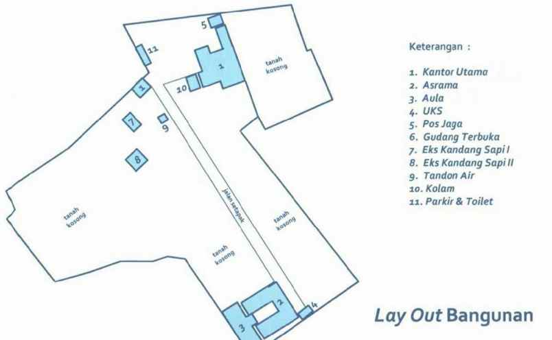 dijual ruko gudang kantor ji raya parelegi parerejo