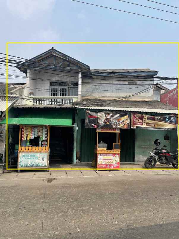 dijual ruko gudang kantor jl kapuk kamal raya tegal alur