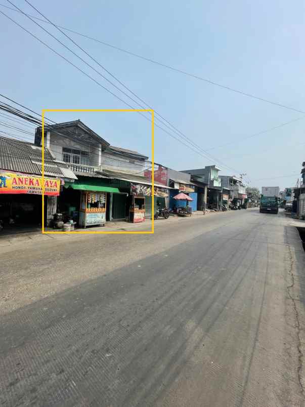 dijual ruko gudang kantor jl kapuk kamal raya tegal alur