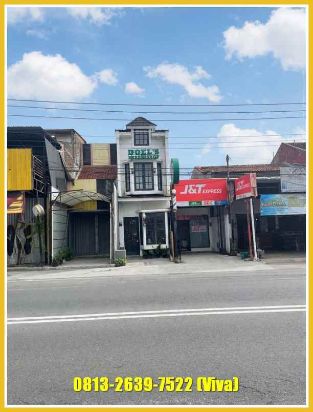 dijual ruko gudang kantor jl kusumanegara