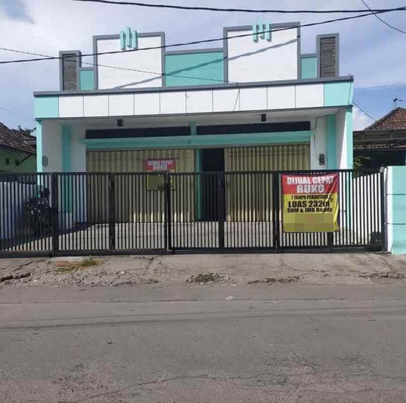 dijual ruko gudang kantor jl raya gedangan kec