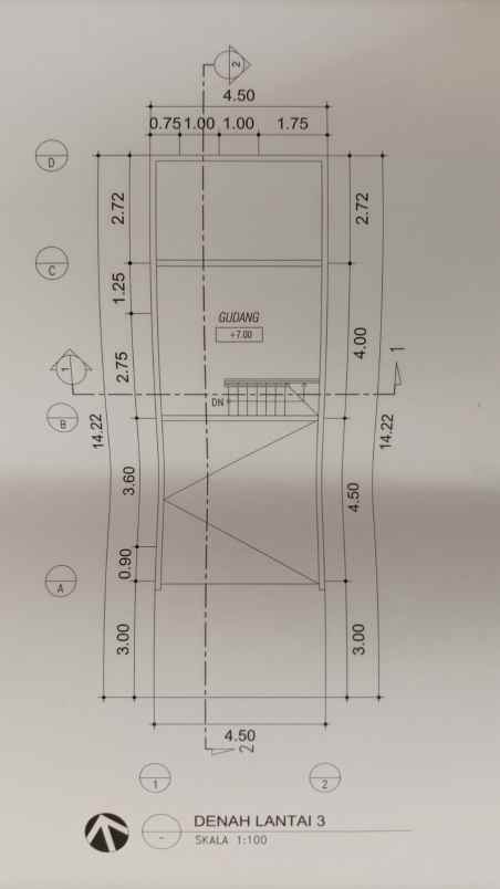 dijual ruko gudang kantor kembang jepun