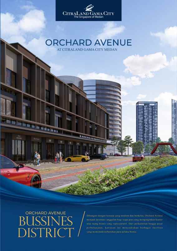 dijual ruko gudang kantor ruko citraland gama city