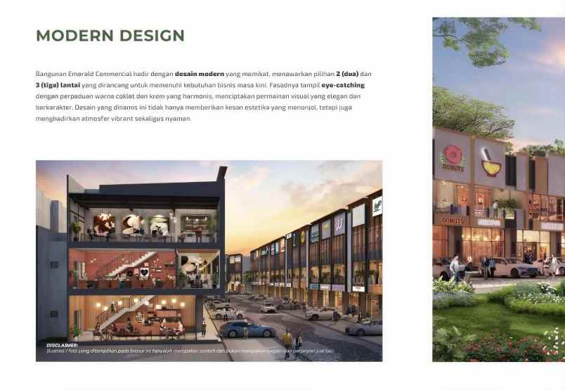 dijual ruko gudang kantor ruko emerald summarecon