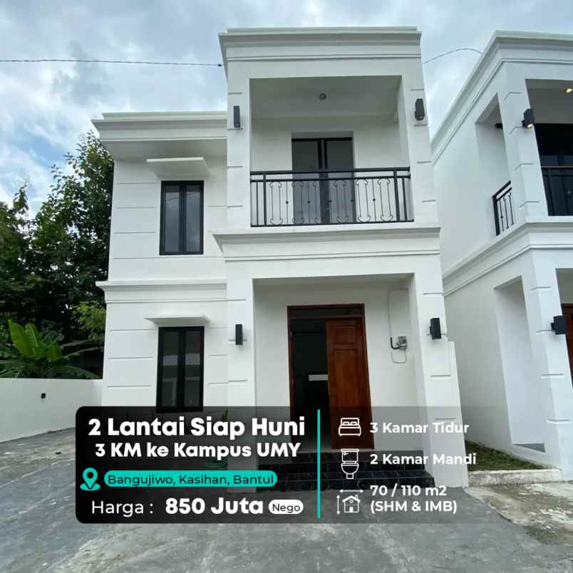 dijual rumah bangunjiwo