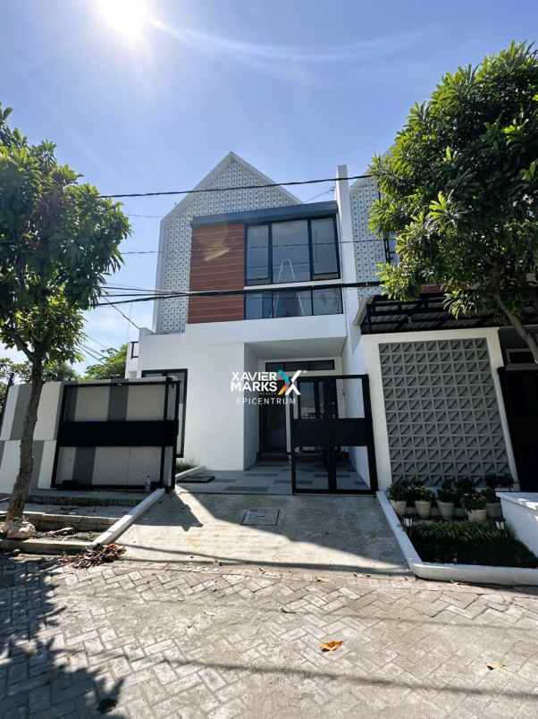 dijual rumah baru di gading pantai dekat kenjeran