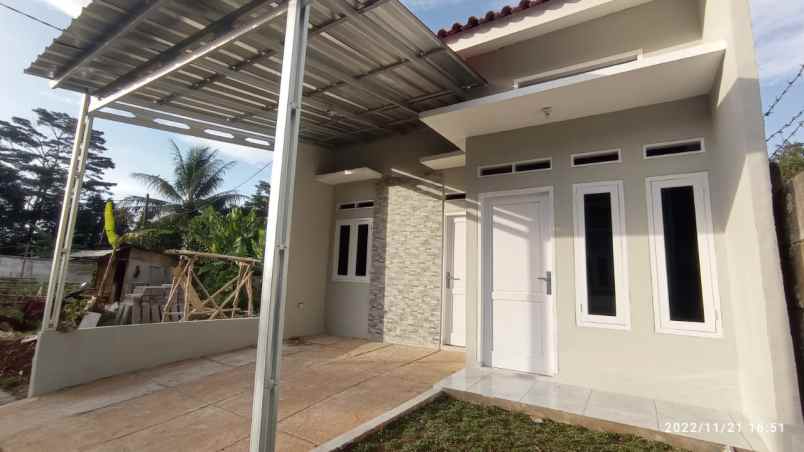 dijual rumah citayam nanggerang luas tanah 60