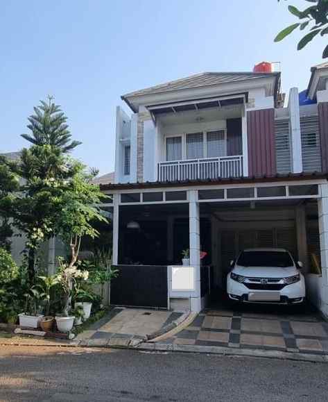 dijual rumah cluster burgundy