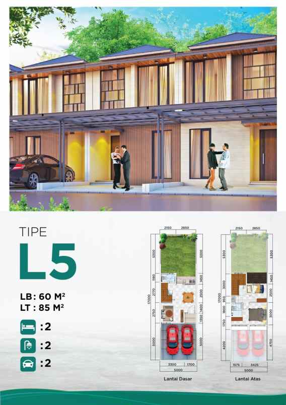 dijual rumah cluster la seine jgc