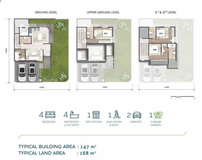 dijual rumah cluster matana asya jgc