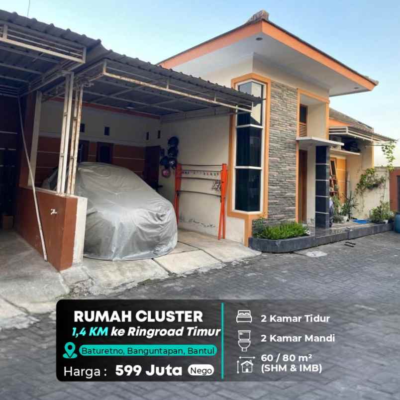dijual rumah dekat jalan gedongkuning