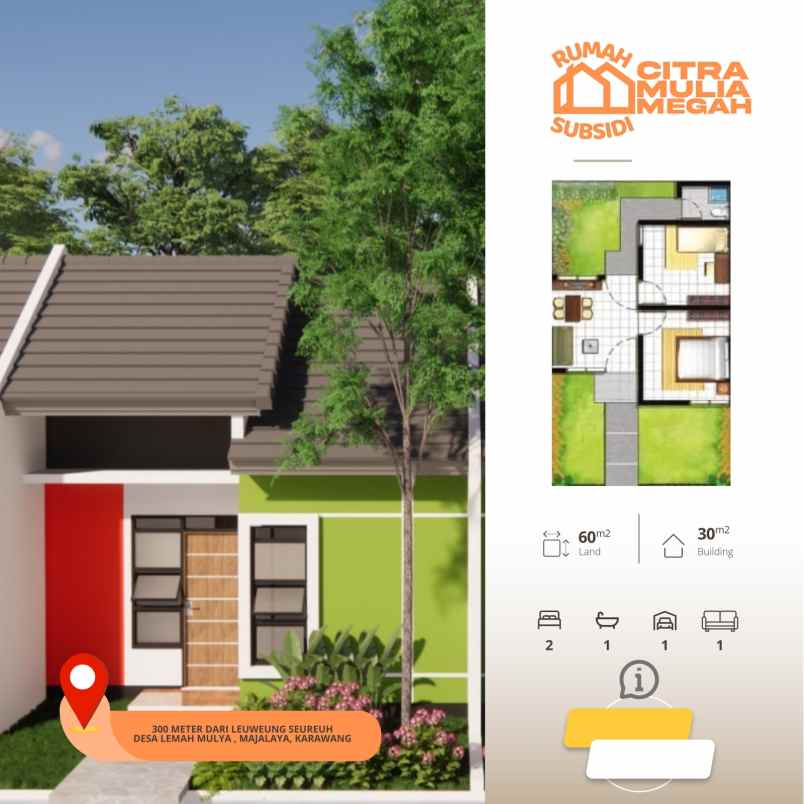 dijual rumah desa bengle kec majalaya
