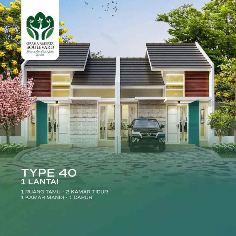 dijual rumah graha amerta boulevard