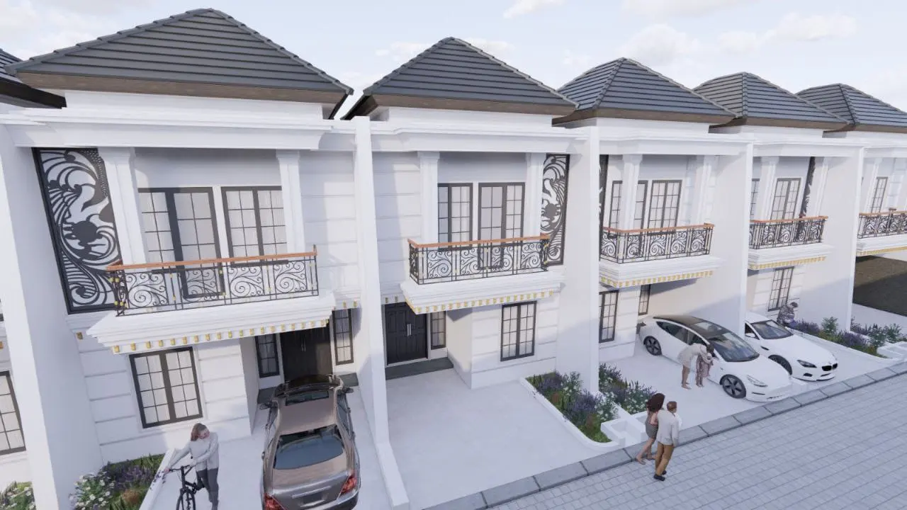 dijual rumah jalan curug agung tanah