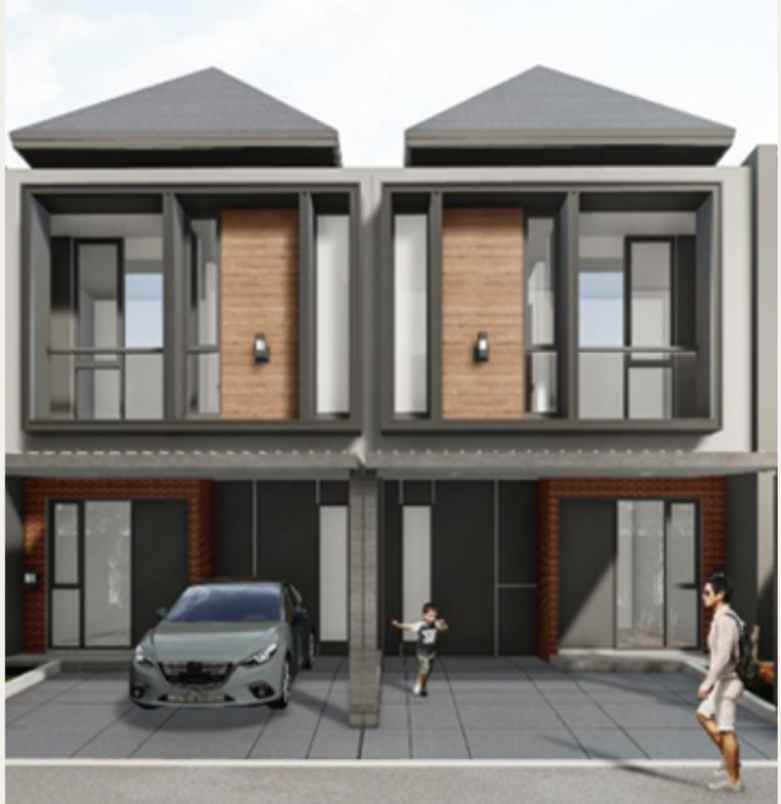 dijual rumah jalan metland cibitung