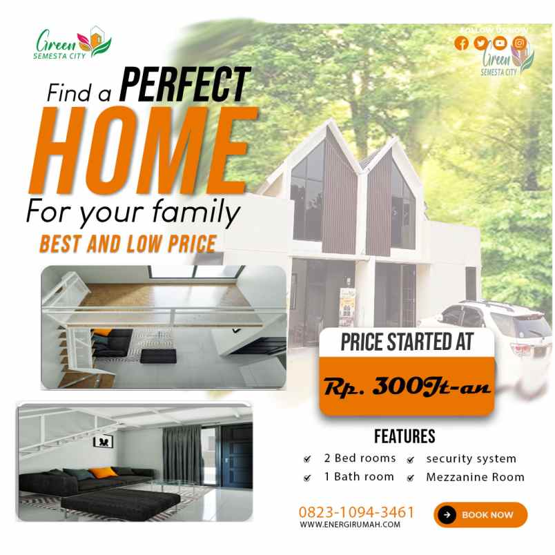 dijual rumah jalan raya tajur citeureup