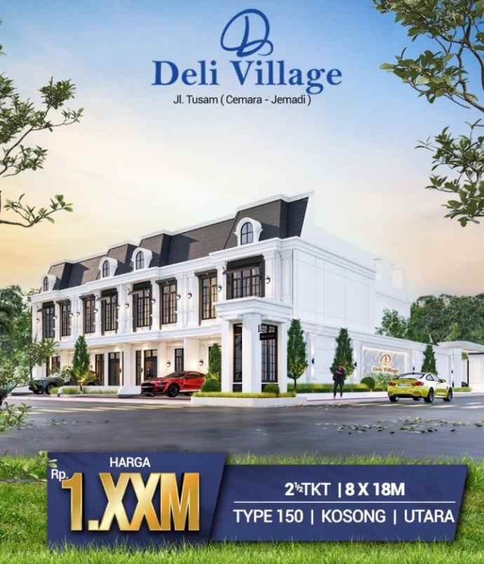 dijual rumah jalan tusam jemadi