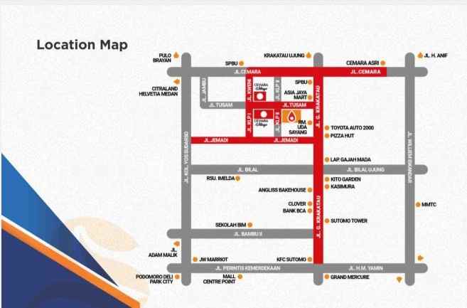 dijual rumah jalan tusam jemadi