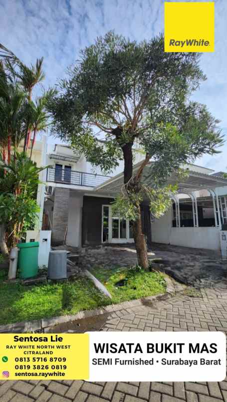 dijual rumah jalan wisata bukit mas