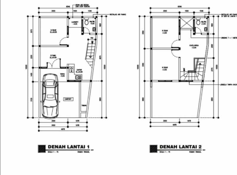 dijual rumah jl merdeka sukmajaya