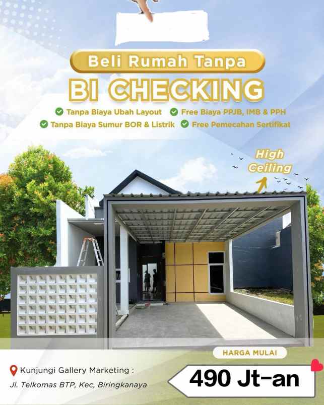 dijual rumah jl paccerakkang