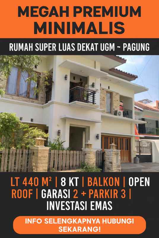 dijual rumah jl pandega marta pogung kidul