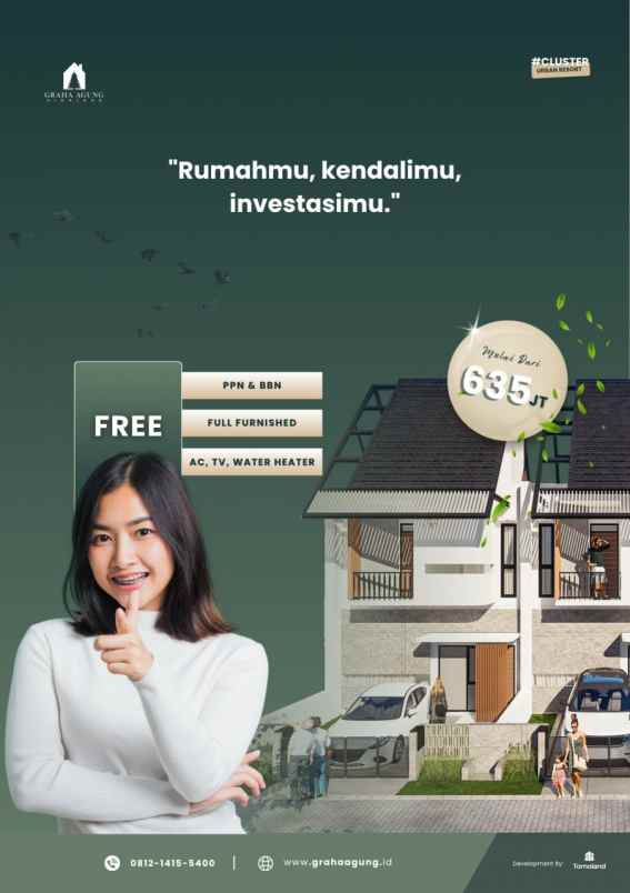 dijual rumah merjosari