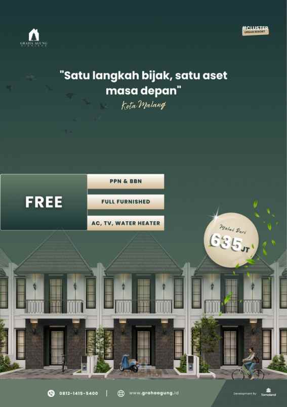 dijual rumah merjosari