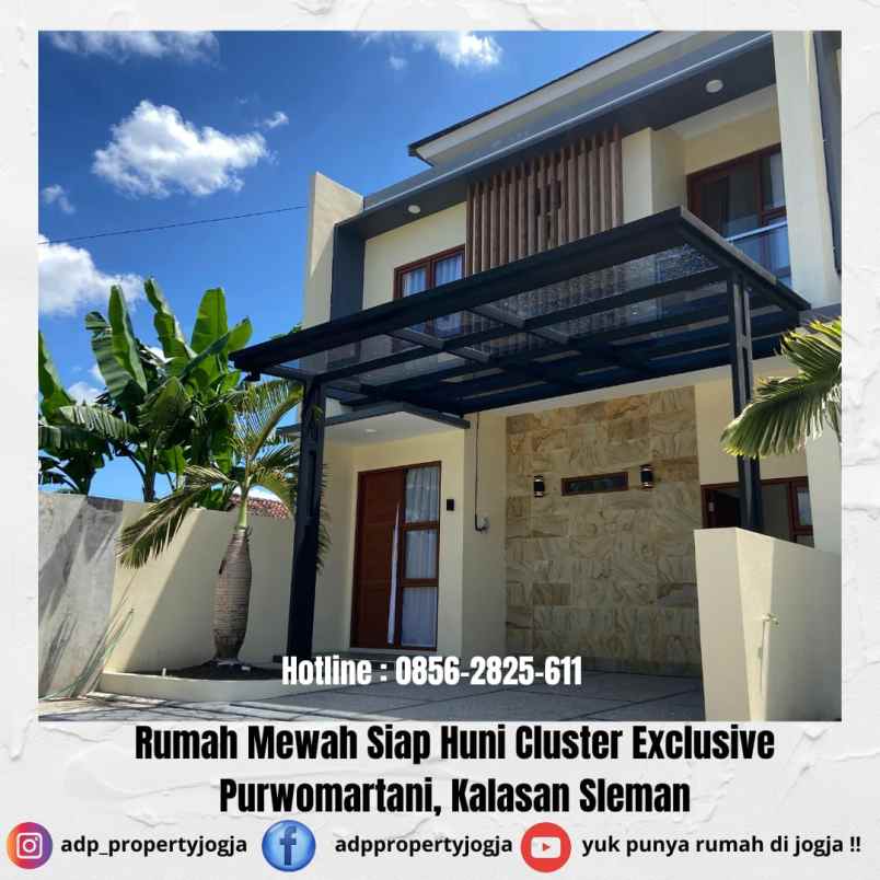 dijual rumah purwomartani kalasan sleman