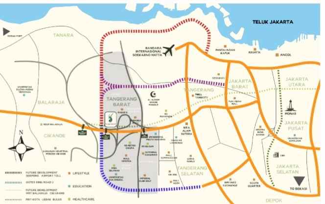 dijual rumah talaga bestari cikupa