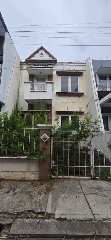 dijual rumah villa permata gading