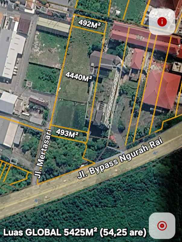 dijual tanah bypass ngurah rai