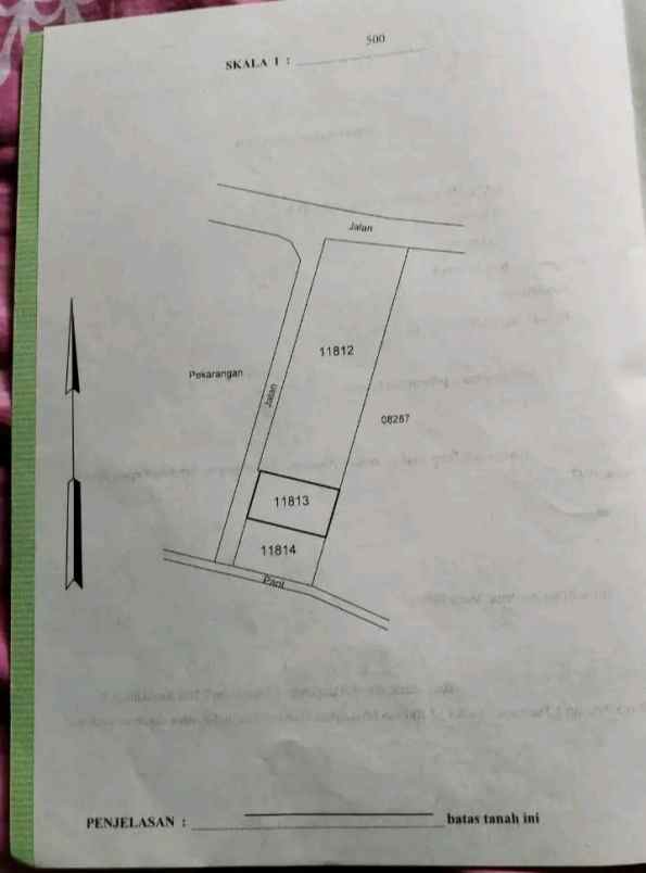 dijual tanah gamping