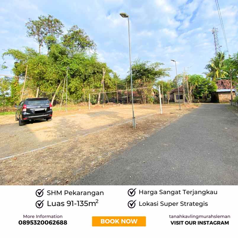 dijual tanah gedongan sumberagung