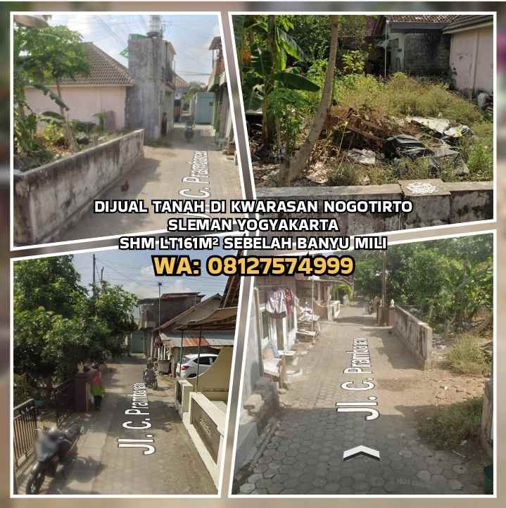 dijual tanah jl candi prambanan