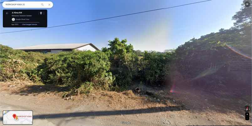 dijual tanah jl kima xix bira kec