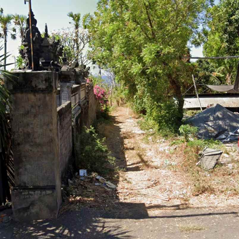 dijual tanah jl raya amlapura singaraja