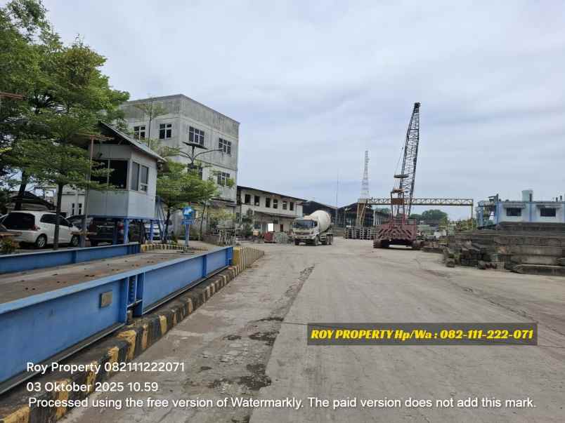 dijual tanah jl raya cakung cilincing