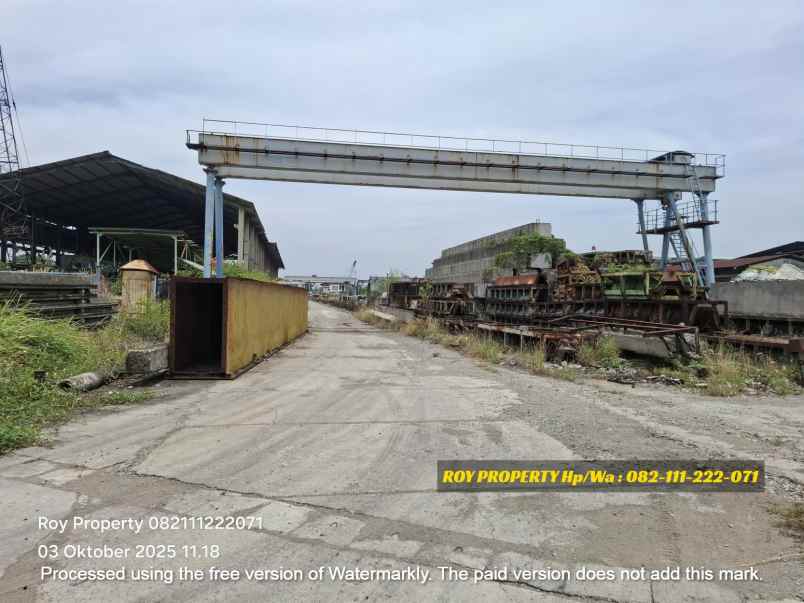 dijual tanah jl raya cakung cilincing