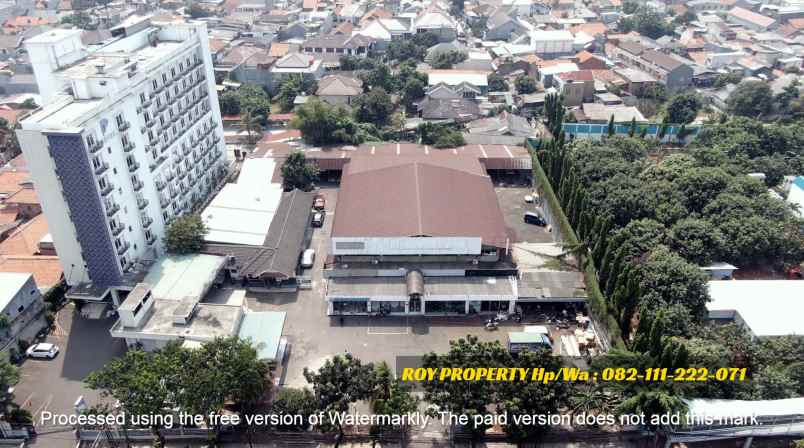 dijual tanah jl raya pramuka cempaka