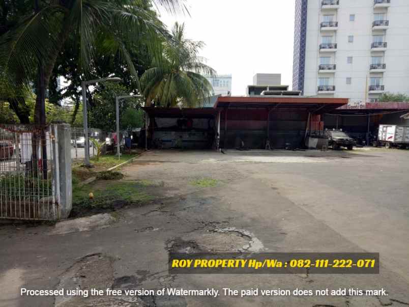 dijual tanah jl raya pramuka cempaka