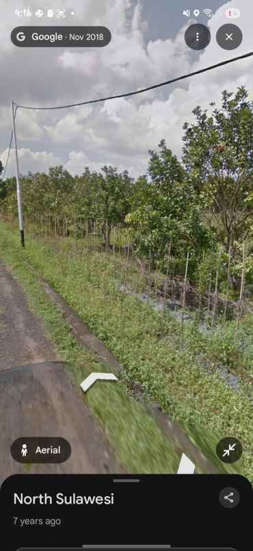 dijual tanah jl teterusan mapanget